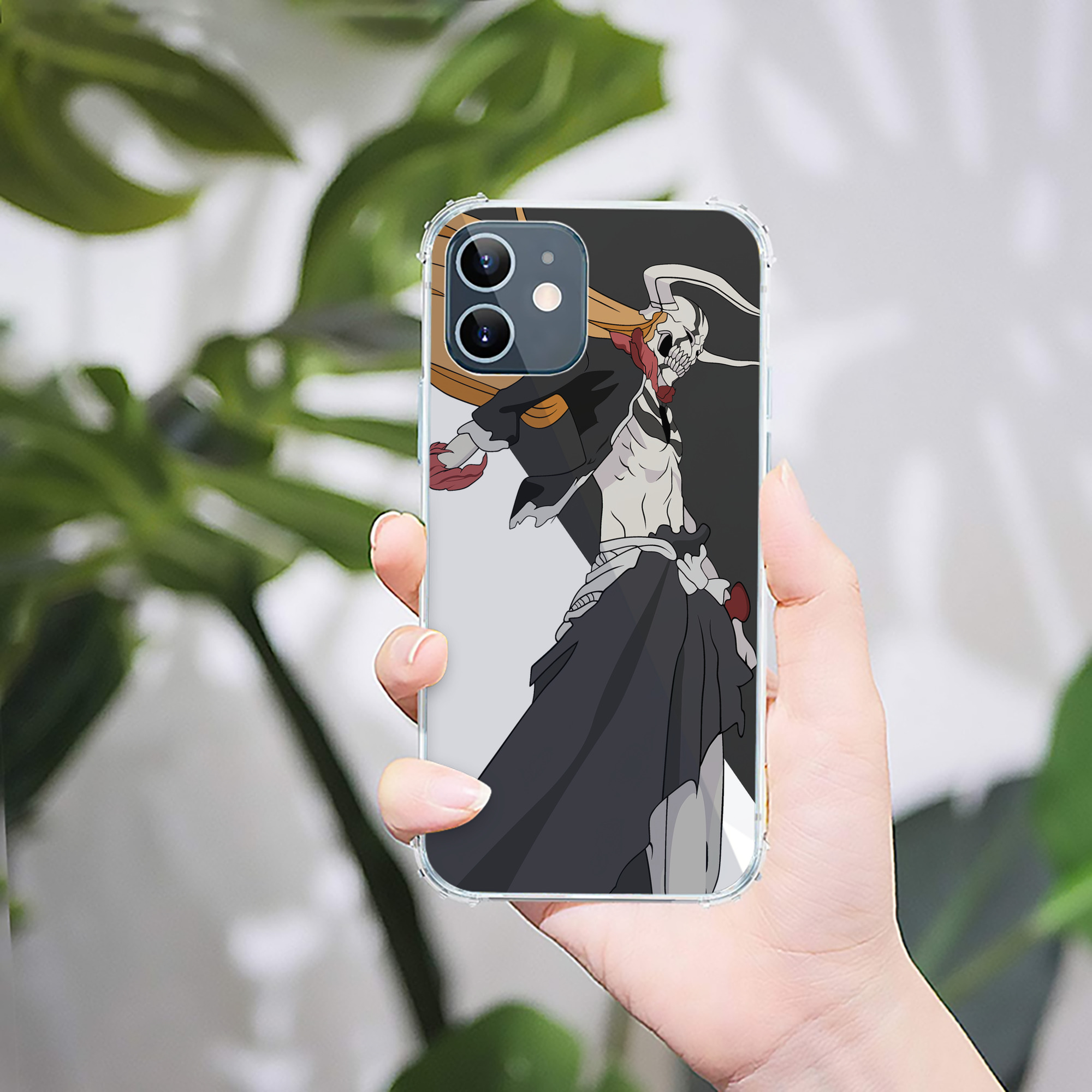 （画像用） ブリーチ BLEACH 【iPhone 12シリーズ対応】透明スマホケース（クリアソフトケース）